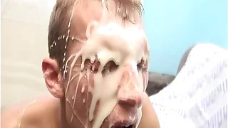 Shower Creampie after One Hardcore Sex