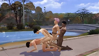 The Sims - Gay Orgy Outdoors - Channel Intro