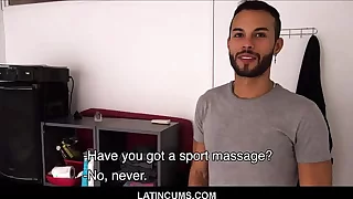 Hot Latino Jock Muscle Boy Fucked By Producer For Cash POV