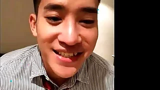 I colloquy with a handsome Thai guy on the video call