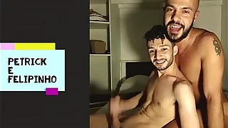 Petrick e Felipinho Live Hot Sex Show Carolina's Bar SP Brasil 06 08 2020 Zoom