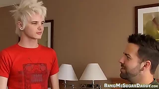 Anal devastation with a punk rock twink and his daddy