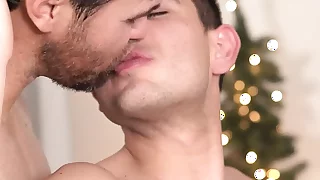 Twink Trade - Horny Stepfathers Show Their Naughty Twink Stepsons What Good Boys Get For Christmas
